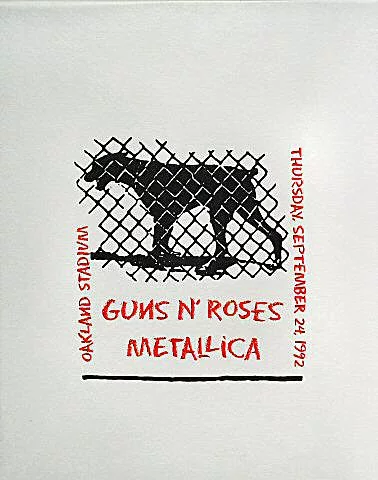 Guns N' Roses CD, 2004 at Wolfgang's