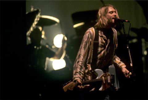 Kurt Cobain Vintage Concert Photo Fine Art Print from Oakland