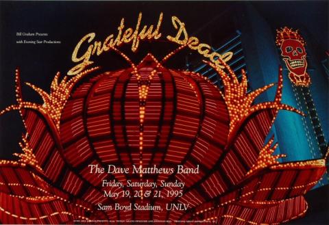〇Bi1077 限定ポスター GRATEFUL DEAD 1995 フレーム Hi-res album cover art for 