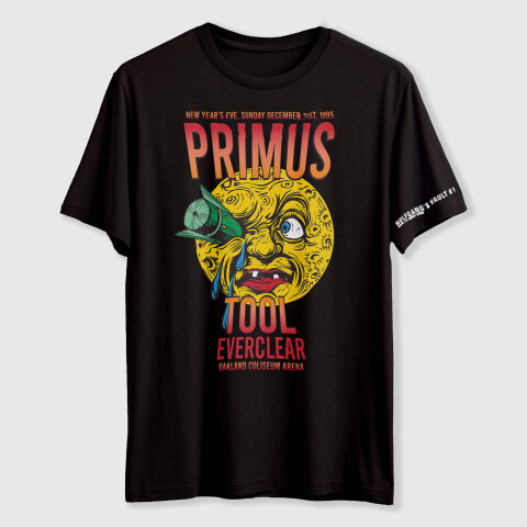 Primus Limited Edition T-Shirt from Oakland Coliseum Arena