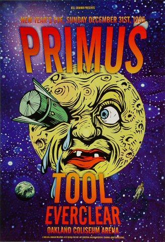 Primus Limited Edition T-Shirt from Oakland Coliseum Arena