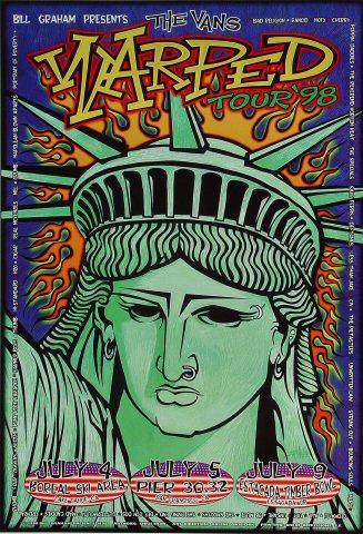 Bad Religion Vintage Concert Poster from Boreal Ski Area, Jul 4