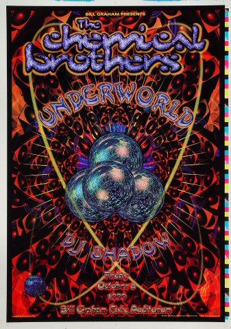 The Chemical Brothers Vintage Concert Poster from Bill Graham