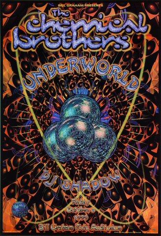 ヴィンテージ 1997年 The Chemical Brothers ポスター ヴィンテージ 1997年 The Chemical Brothers ポスター