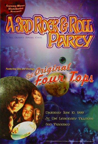 A 3rd Rock & Roll Party Poster