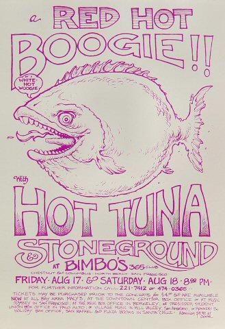 Hot Tuna Handbill