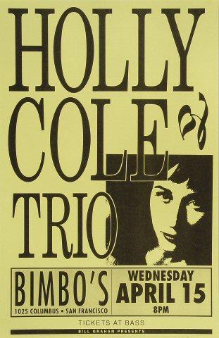Holly Cole Trio Poster