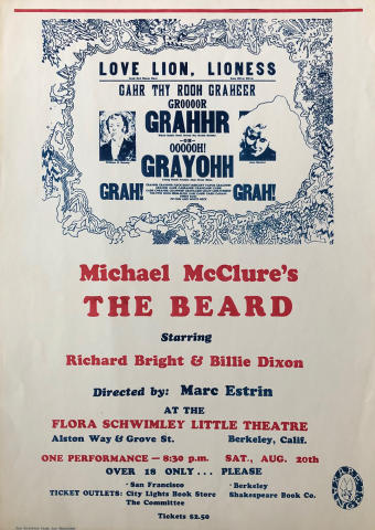 Michael McClure Poster