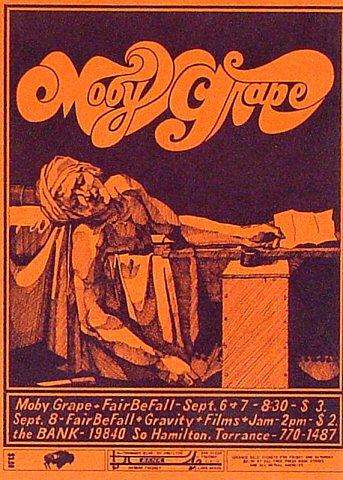 Moby Grape Handbill