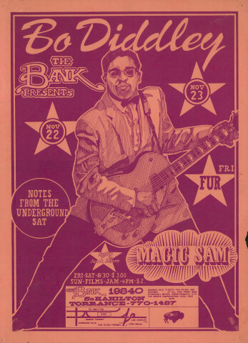 Bo Diddley Poster