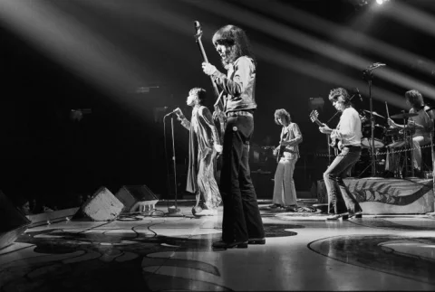 The Rolling Stones Vintage Concert Photo Fine Art Print from Boston Garden,  Jul 18, 1972 at Wolfgang's