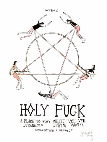 Holy Fuck Silkscreen