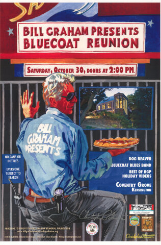 Bill Graham Bluecoat Reunion Poster