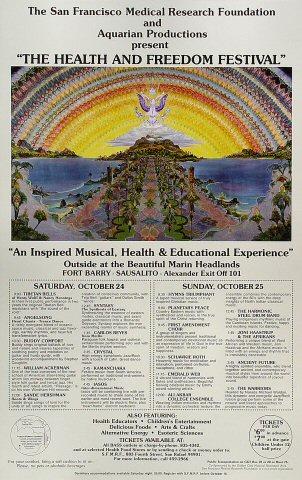Health and Freedom Festival Poster