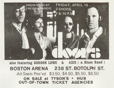 The Doors Handbill