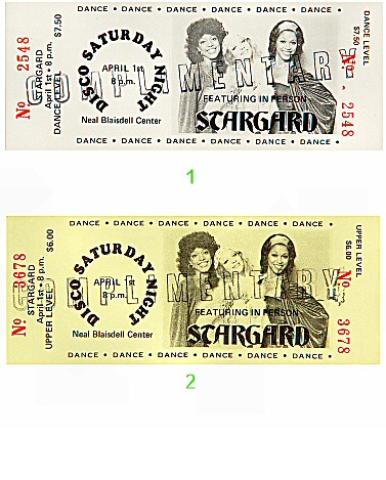 Stargard Vintage Ticket