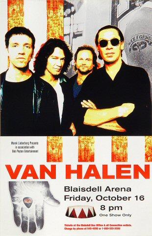 Van Halen Handbill