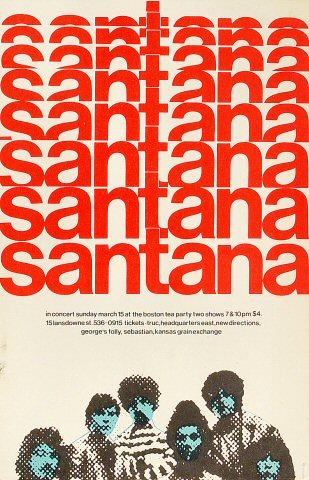 Santana Poster