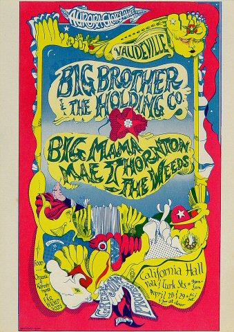 Big Brother and the Holding Company Handbill