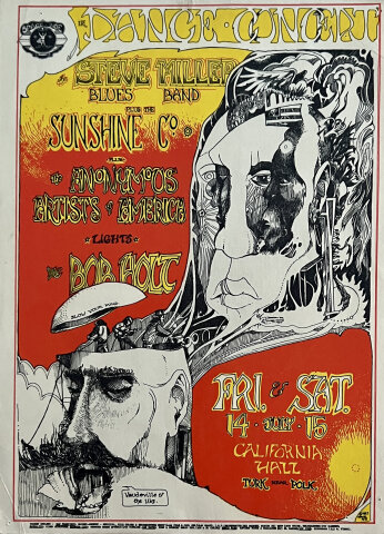 The Steve Miller Blues Band Handbill