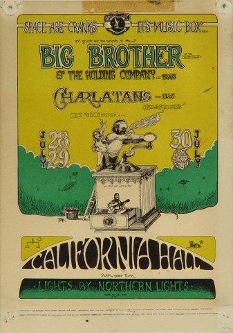 Big Brother and the Holding Company Handbill