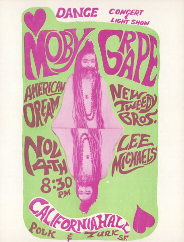 Moby Grape Handbill