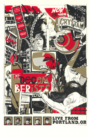 The Decemberists Silkscreen