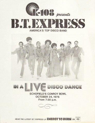 B.T. Express Handbill