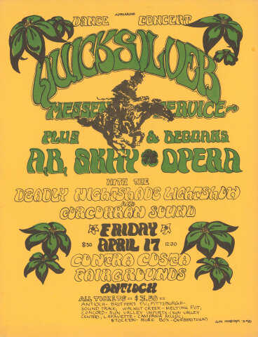 Quicksilver Messenger Service Handbill