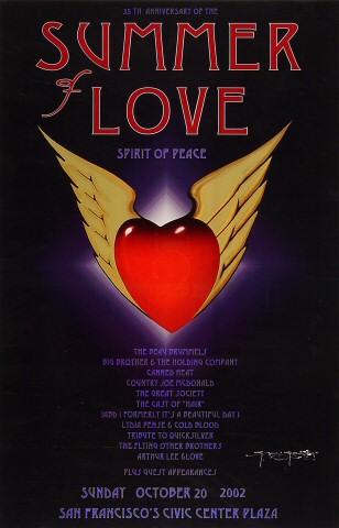 35th Anniversary of the Summer of Love Poster