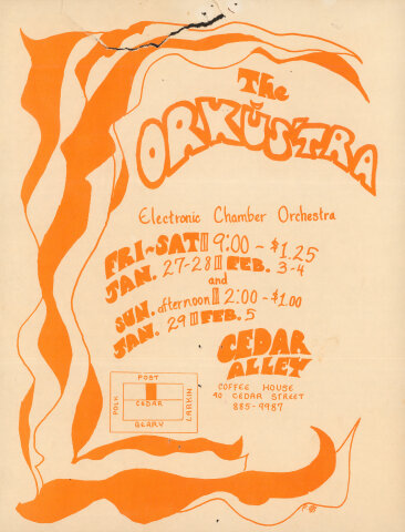 The Orkustra Handbill