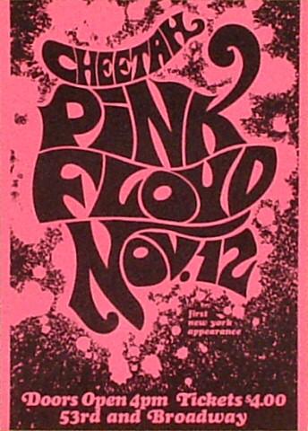 Pink Floyd Handbill