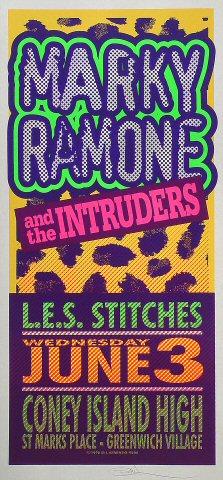 Marky Ramone and the Intruders Poster