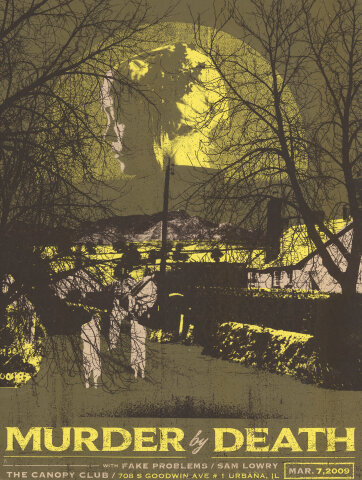 Murder By Death Silkscreen