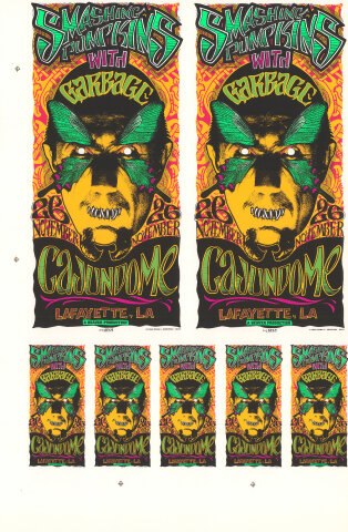 The Smashing Pumpkins Vintage Concert Silkscreen from