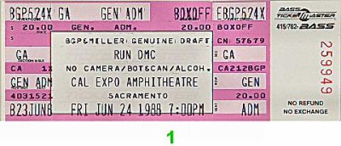 Run-D.M.C. Vintage Ticket