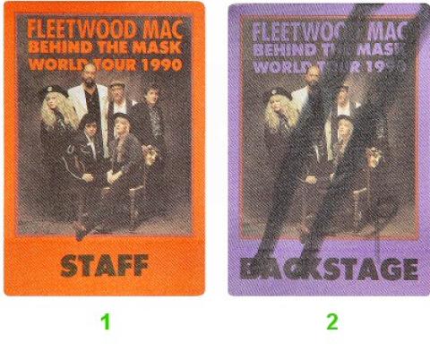 Fleetwood Mac Backstage Pass