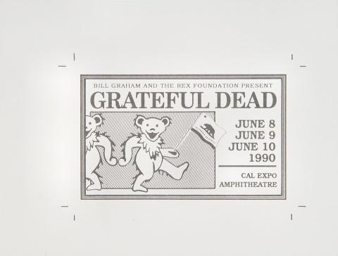 限定 正規品 貴重 Grateful Dead Vintage Ticket Grateful Dead Vintage Concert Vintage Ticket from Henry J