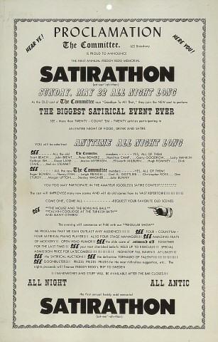 Satirathon Poster