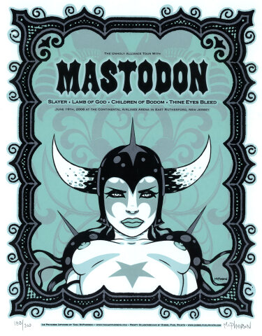 Mastodon Silkscreen