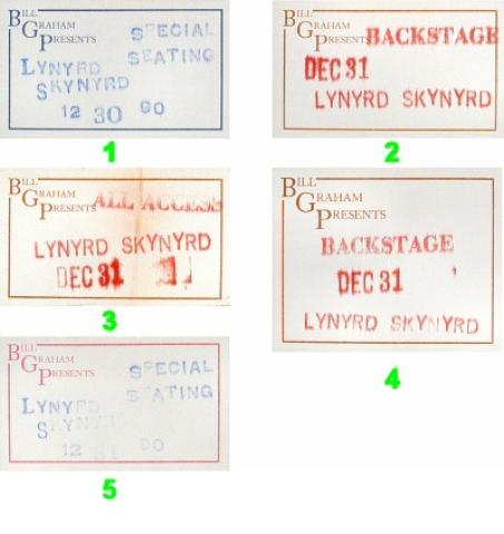 Lynyrd Skynyrd Backstage Pass