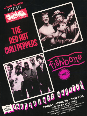 The Red Hot Chilli Peppers Poster
