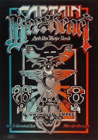 Captain Beefheart & The Magic Band Poster