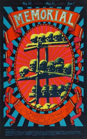 Grateful Dead Vintage Concert Handbill from Carousel