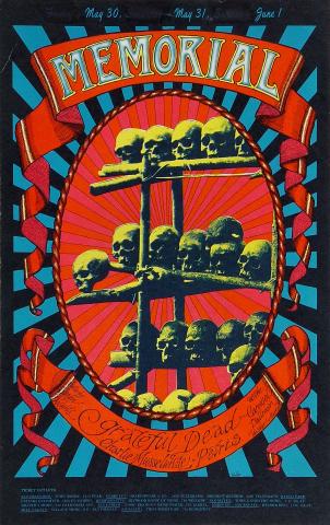 Grateful Dead Handbill