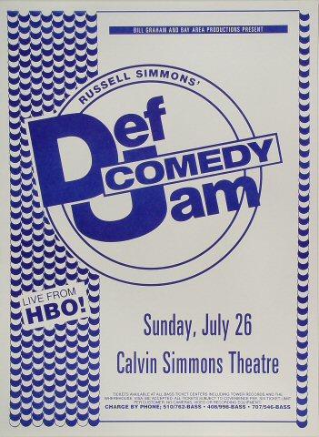 Russell Simmons' Def Jam Comedy Poster