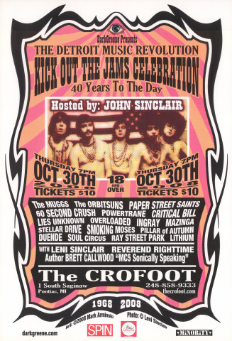 Kick Out The Jams Celebration Poster