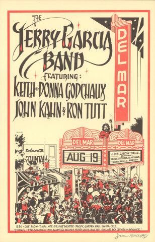 Jerry Garcia Band Poster