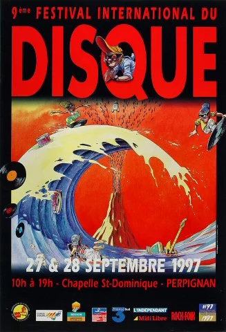 Festival International Du Disque Vintage Concert Poster from St ...