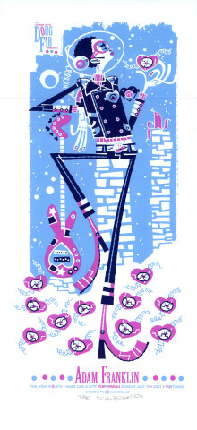Adam Franklin Silkscreen